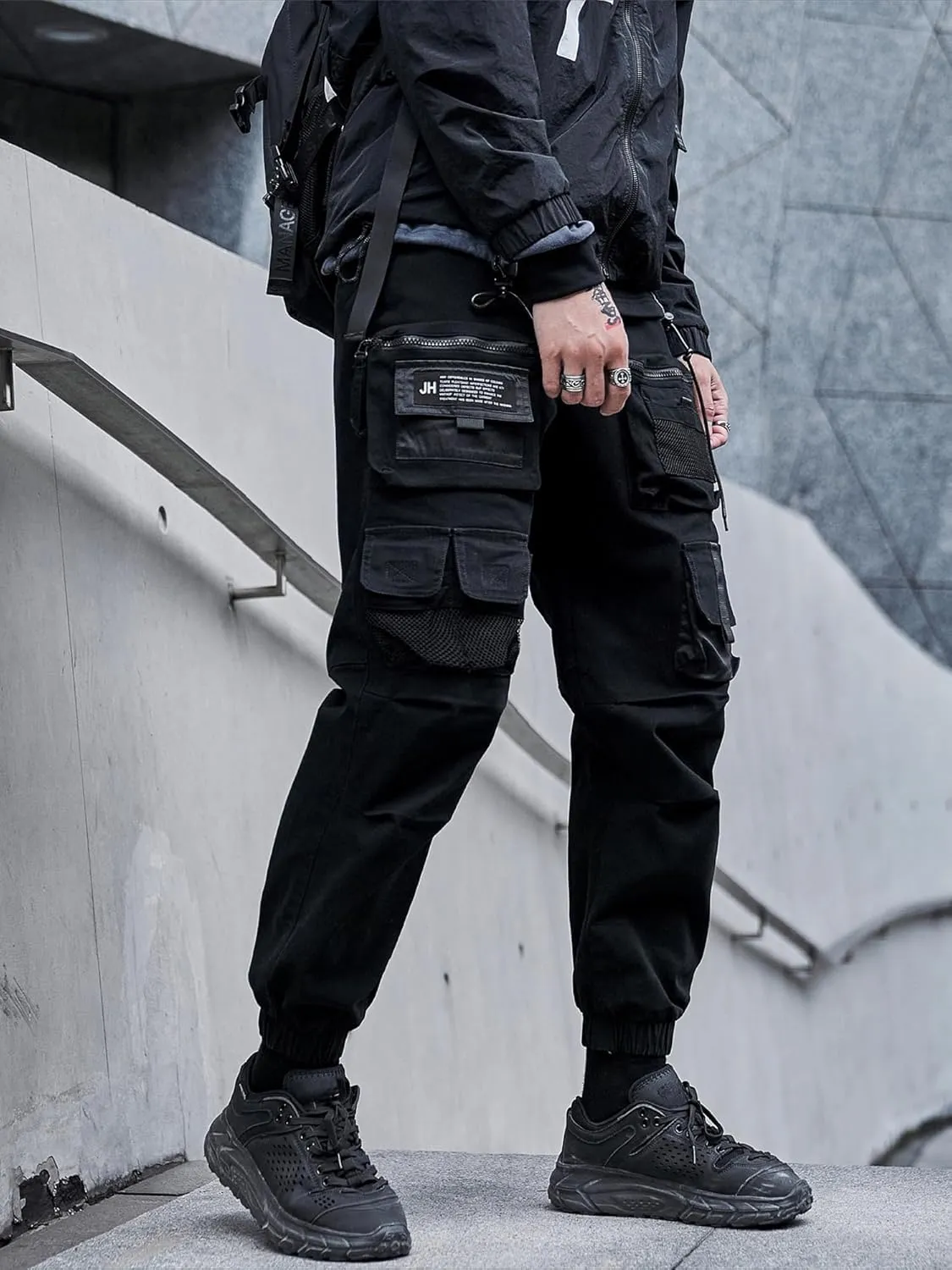 Streetwear Hip Hop Pants Cargo Pants Joggers Casual Active Sports Sweatpants for Men Couple Women Unisex
