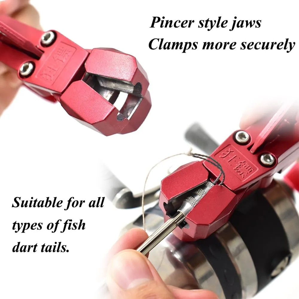 SUFFUSE Handheld Slingshot Release Device, Professional Slingshot Outdoor Fish Shooting Accessories, Aluminum Slingshot Trigger, Catapult Accessories for Fish Dart