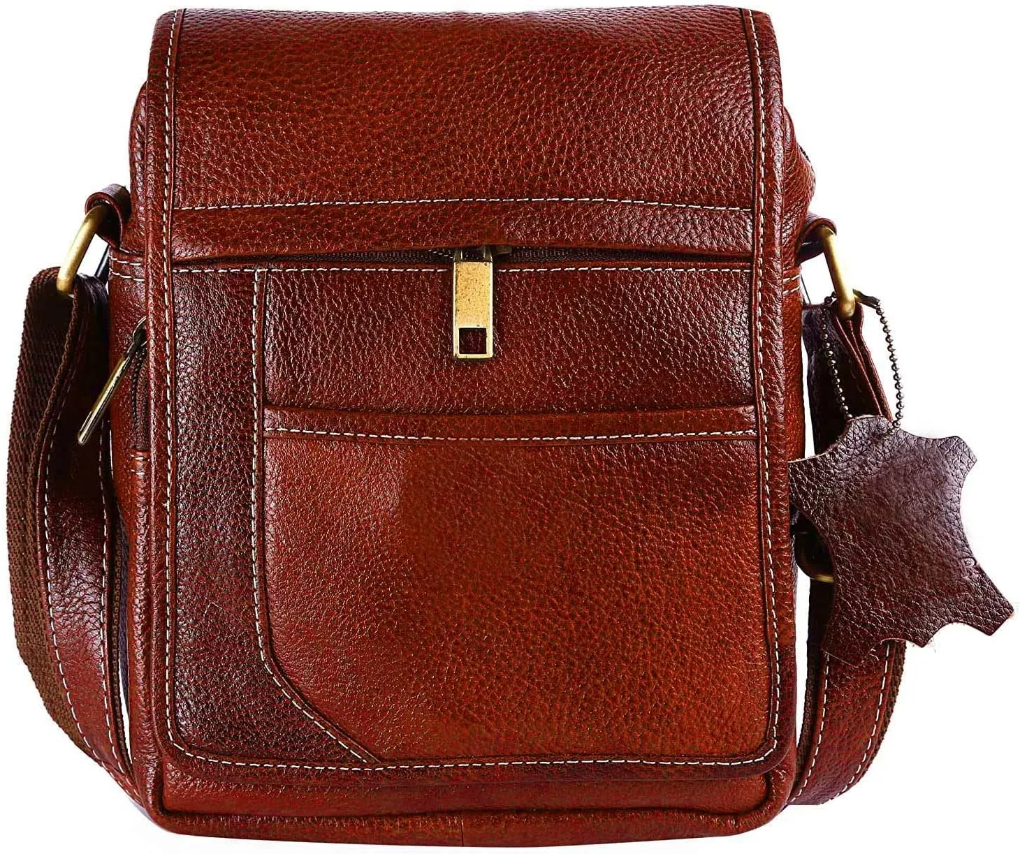 SUNLEXA Real Leather Crossbody Bags for Women Travel Purse Crossover, Long Over the Shoulder Sling Womens Purses