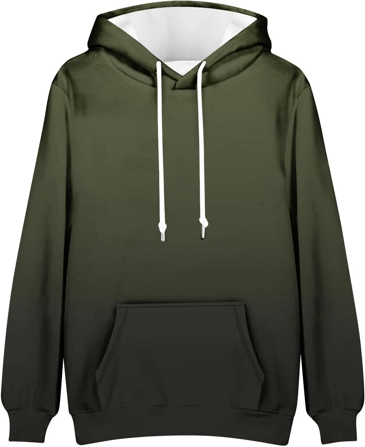 Sweatshirts for Men Stylish Vintage Drawstring Long Sleeve Hooded Sweatshirts Loose Fit Thick Graphic Fishing Hoodies