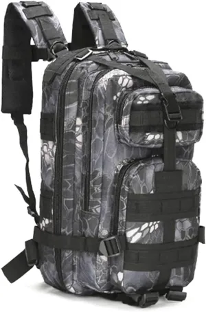Tactical First Aid Bag MOLLE EMT IFAK Backpack Trauma First Aid Responder Medical Utility Military Rucksack Emergency (Python Black)