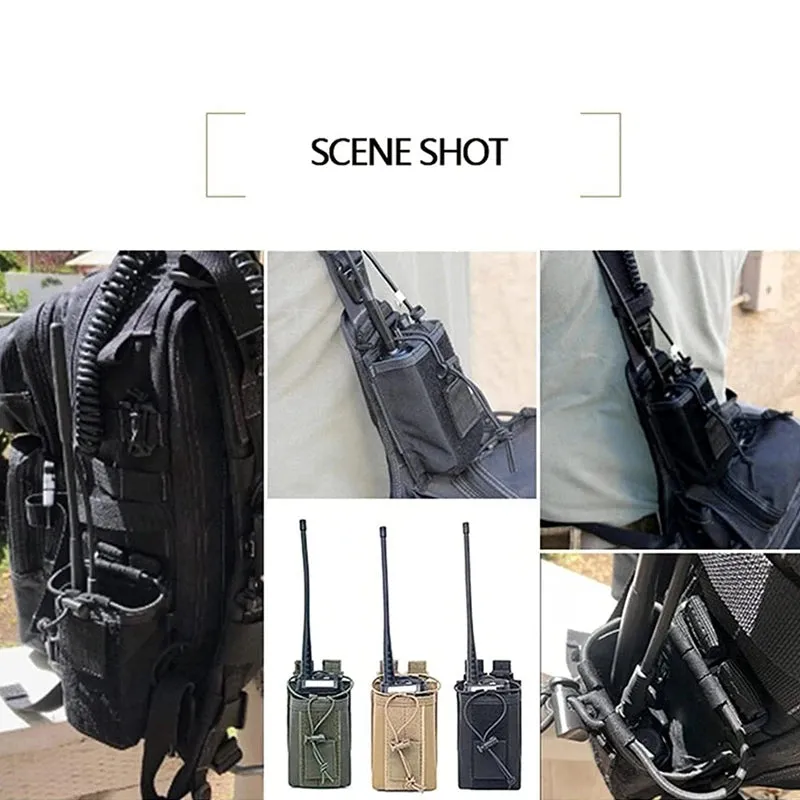 Tactical Radio Holder - Heavy Duty