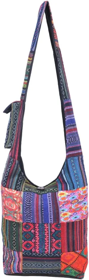 THE COLLECTION ROYAL Hobo Crossbody Bags for Women, Boho Purse, Boho Bag | Hippie Bag, Indie Tote Bag, Cloth Purse for Women