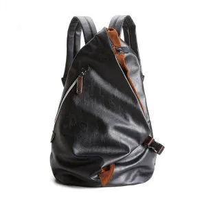The Leather Backpacks Male