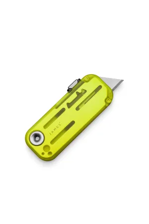 THE PALMER Clear Electric Green/Stainless