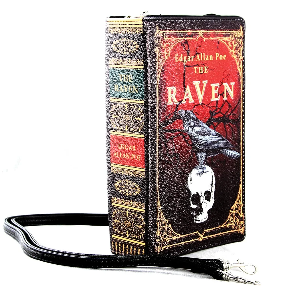 The Raven Book Clutch Bag In Vinyl