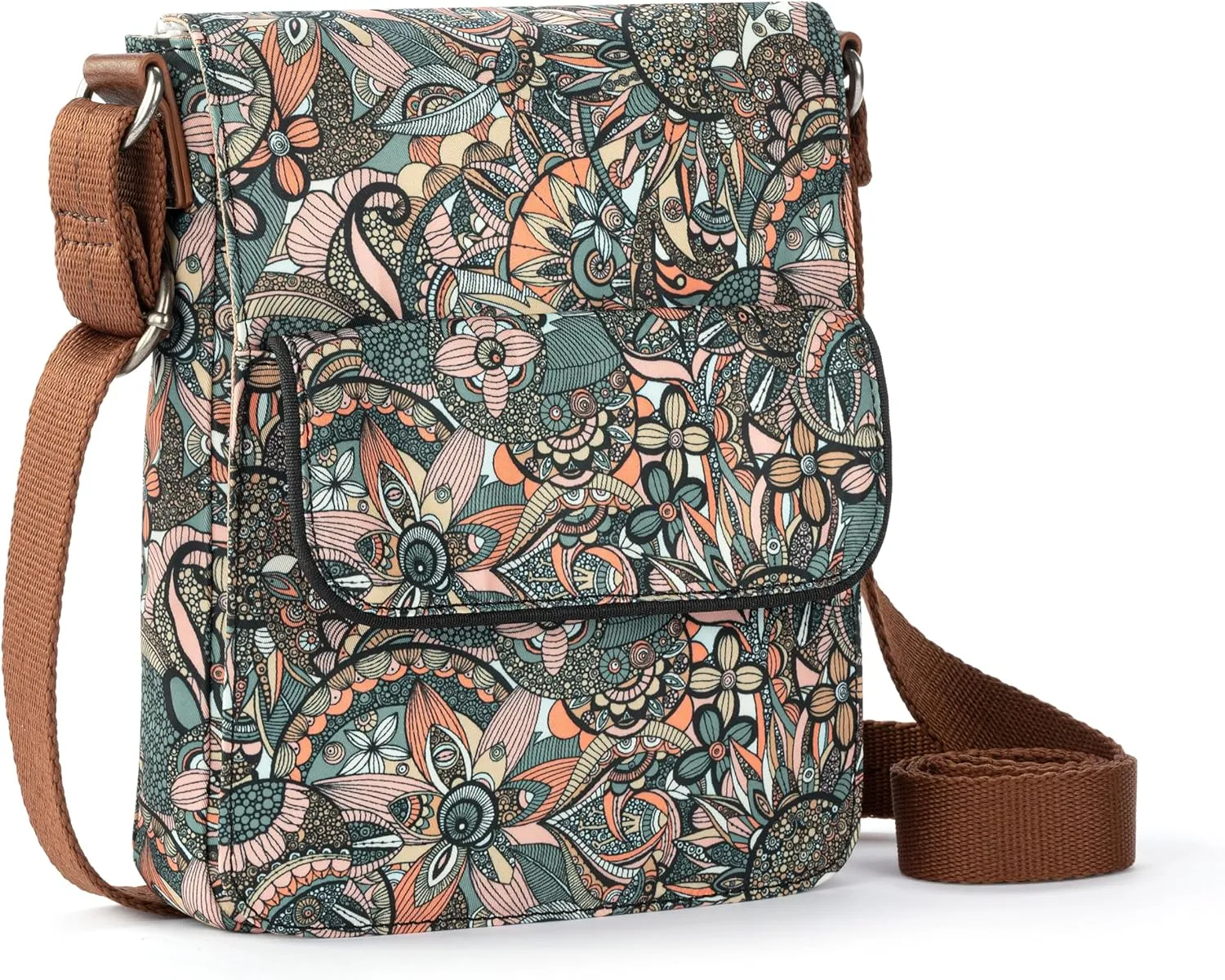 The Sak On the Go Small Flap Messenger