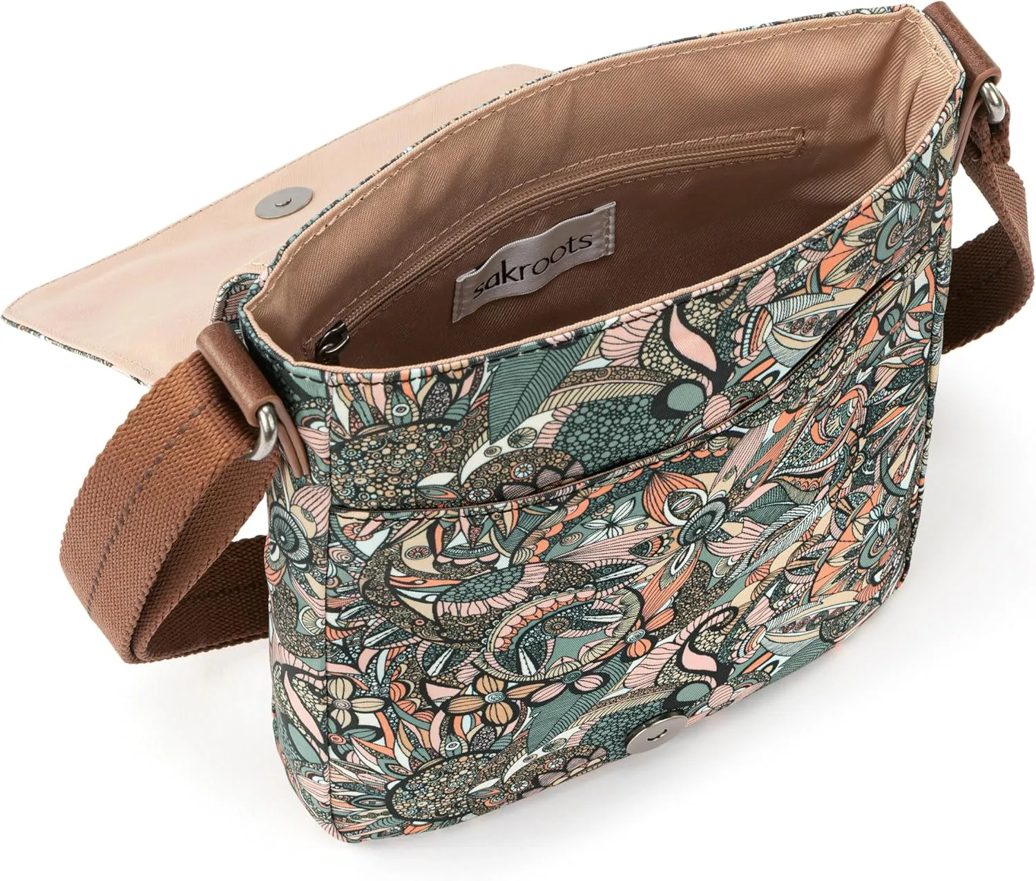 The Sak On the Go Small Flap Messenger