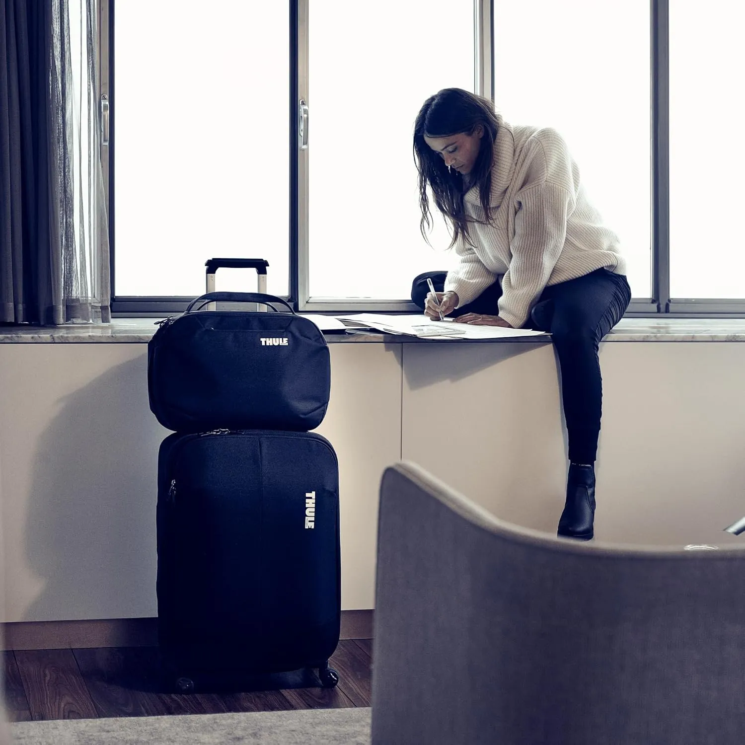 Thule Subterra Carry On Spinner, Mineral