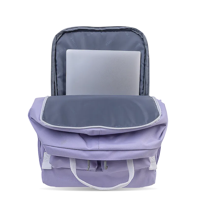 Timo Laptop Backpack in Digital Lavender