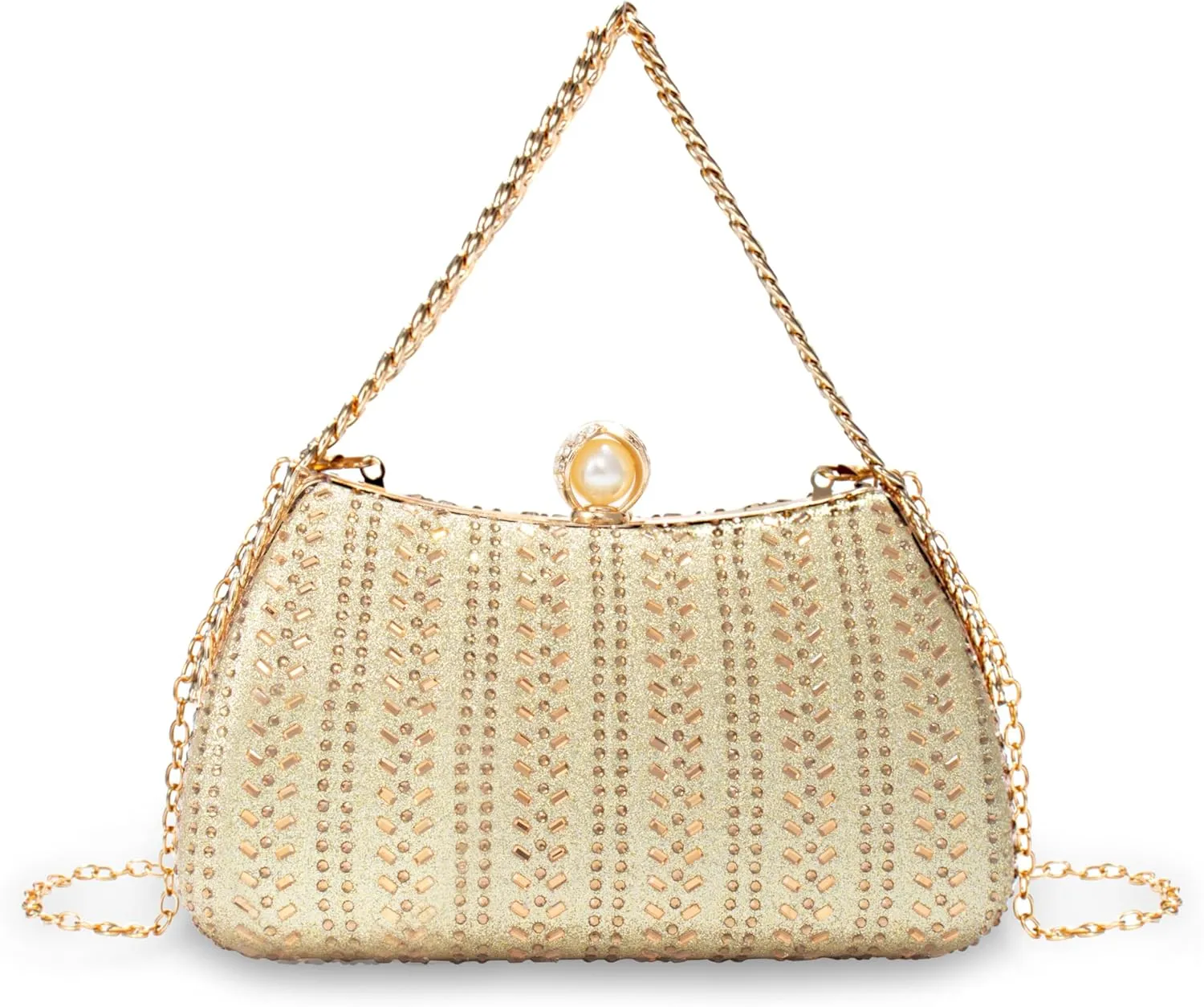 Tmore Clutch Purses for Women Rhinestone Purse with Chain Crystals Handbags for Weddings Party Prom