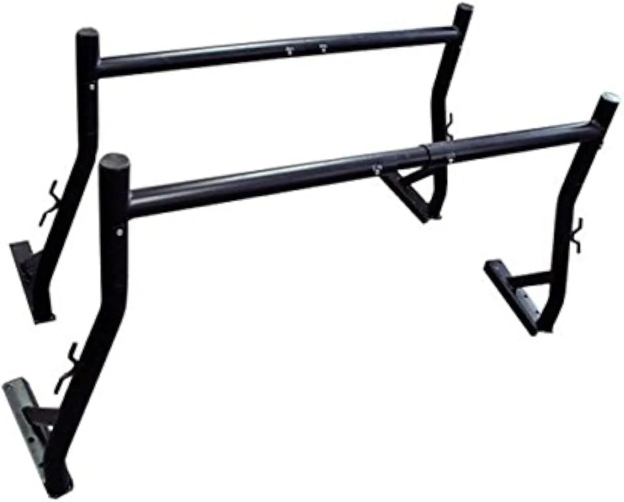 TMS 800 LB Adjustable Fit 2 Bars Utility Ladder Truck Pick up Rack Kayak Contractor Lumber Utility (US Patent NO.D722,007)