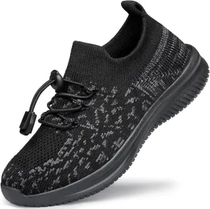 Toddler/Little Kid/Big Kid Boys Girls Shoes Kids Sneakers Lightweight Breathable Athletic Running Tennis Fitness School Child Sock Shoes