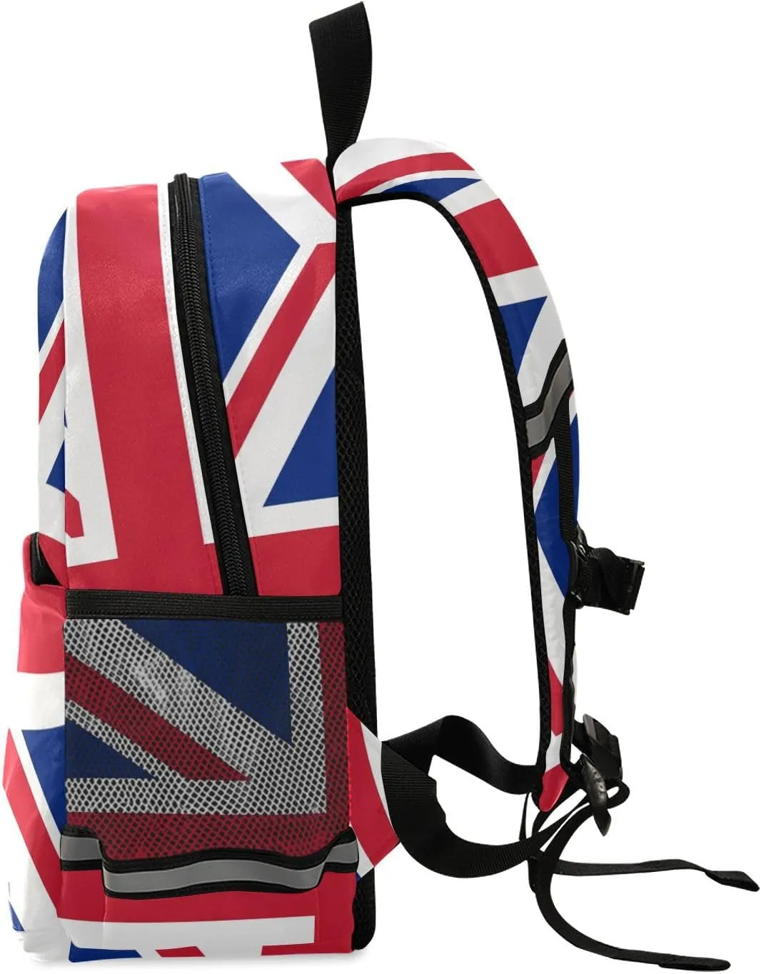 Toddlers Backpack Kids Childish England Uk British Flag Bookbag for Boys Girls 3-6 Years, Union Jack Kindergarten Preschool Backpack with Safety Leash Daypack