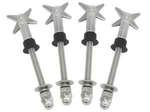 Toggle Anchor Bolts, Hollow Wall Anchors 304 Stainless Steel Scissors Type Heavy Duty X Anchor M8x150mm, Pack of 4