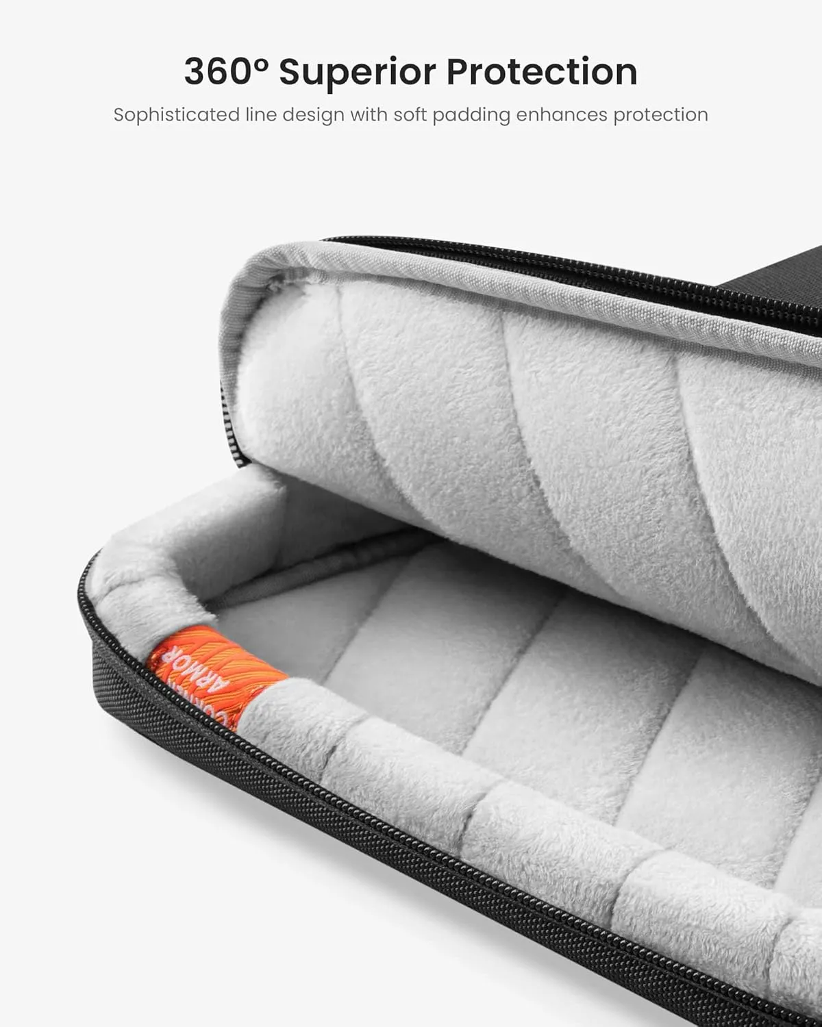 tomtoc 360 Protective Laptop Carrying Case for 15.6-16.2 Inch Acer Aspire 5/7, Lenovo Legion 5i Pro Gen 7, The Razer Blade 17, Dell Inspiron 16/XPS 17, LG Gram 17, More Asus Thinkpad Chromebooks