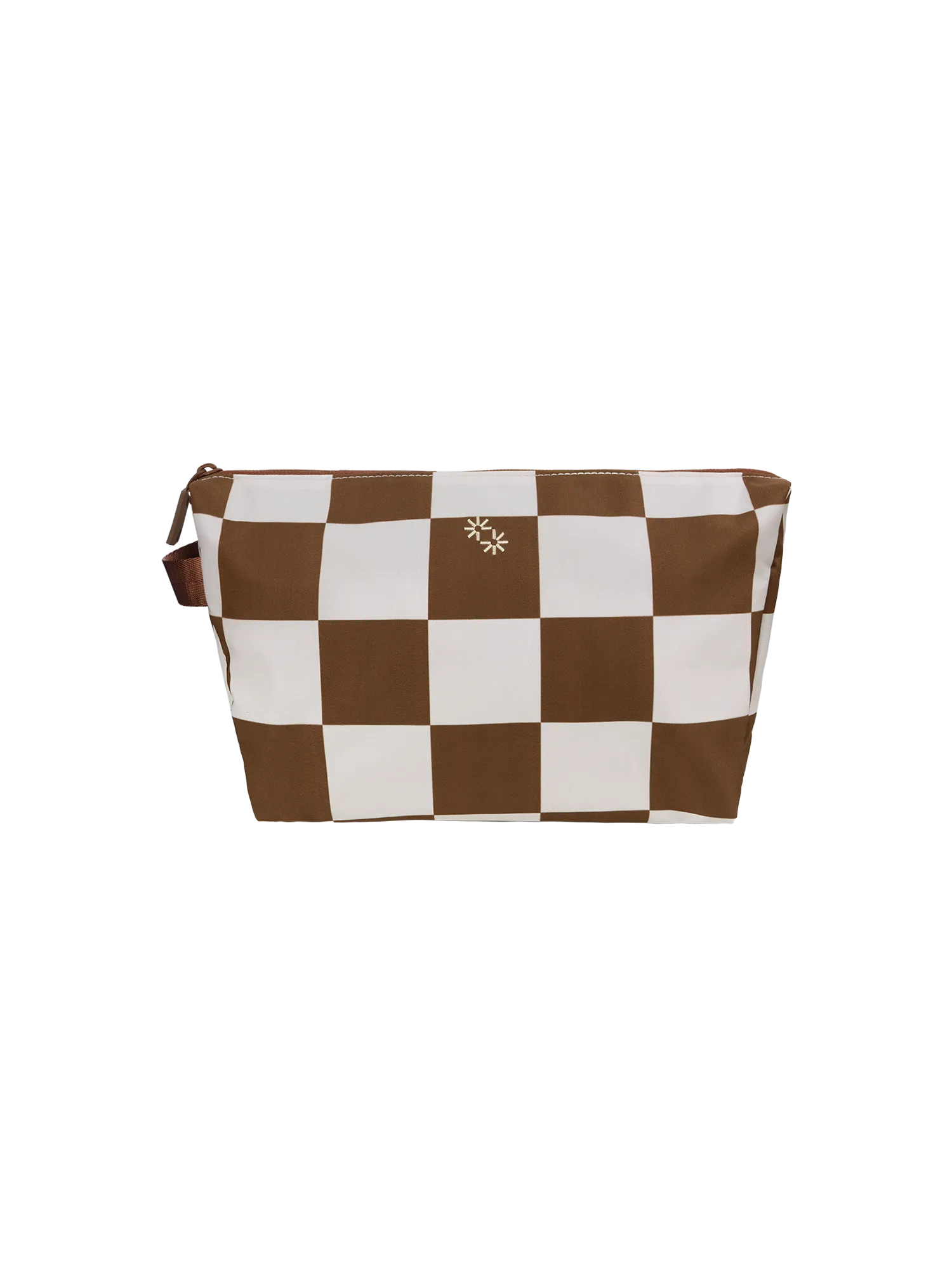 Travel Pouches (Checkered Cocoa)