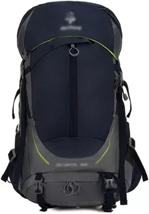 Travel Sports Backpack Camping Bag Multi Pocket Outdoor Bag 40L Hiking Backpack (Black,As the picture shows)