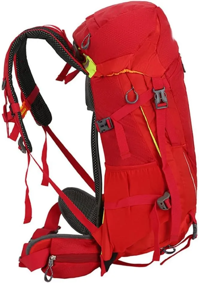 Travel Sports Backpack Camping Bag Multi Pocket Outdoor Bag 40L Hiking Backpack (C,As the picture shows)