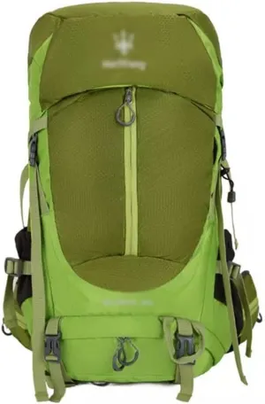 Travel Sports Backpack Camping Bag Multi Pocket Outdoor Bag 40L Hiking Backpack (C,As the picture shows)