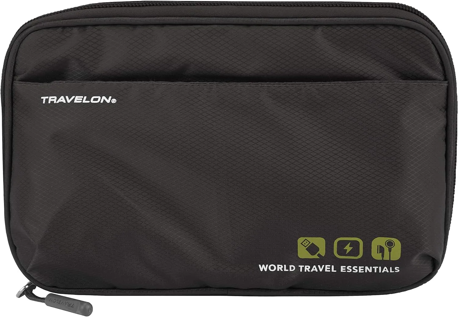 Travelon: World Travel Essentials Tech Organizer - Black