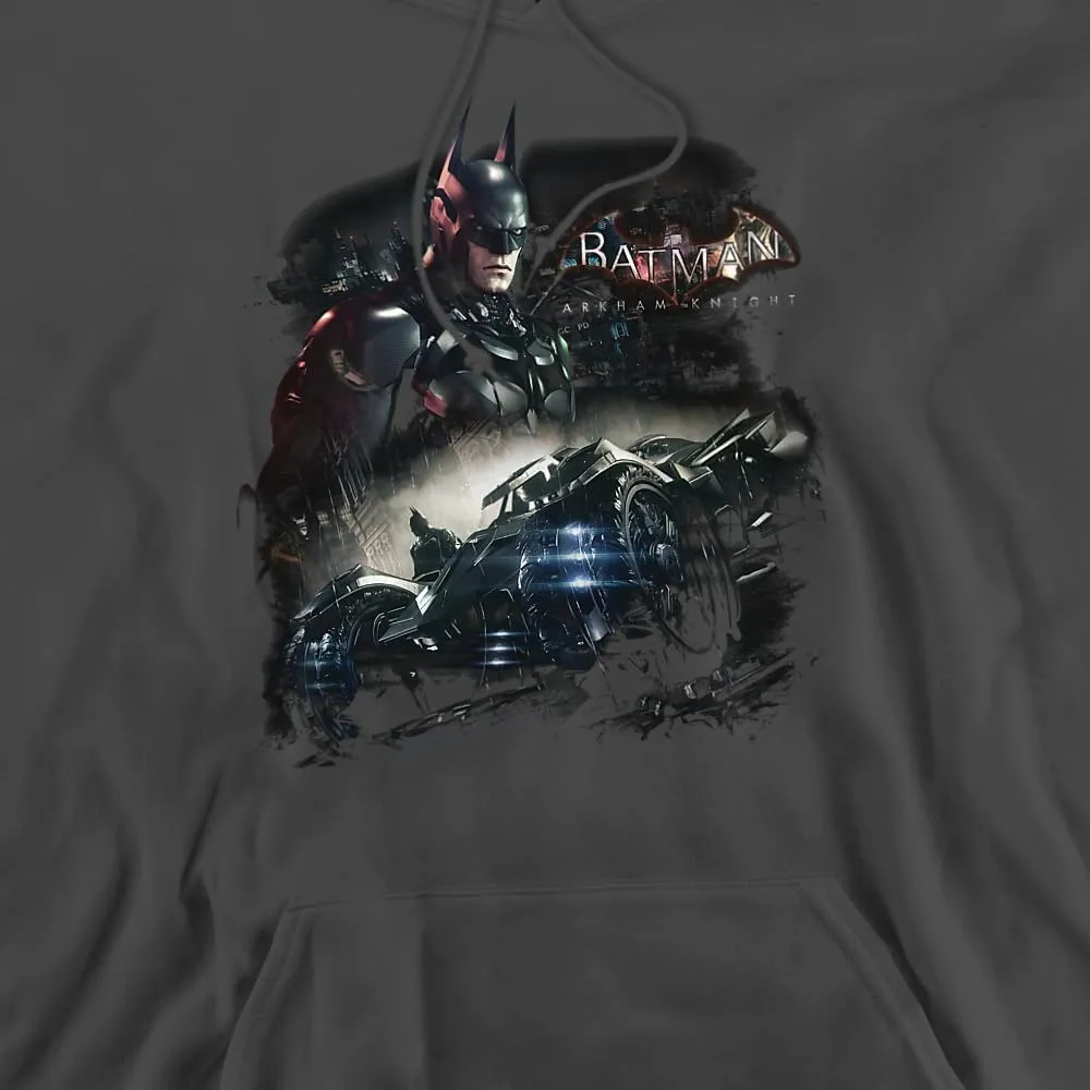Trevco Batman Arkham Knight Knight Rider Unisex Adult Pull-Over Hoodie