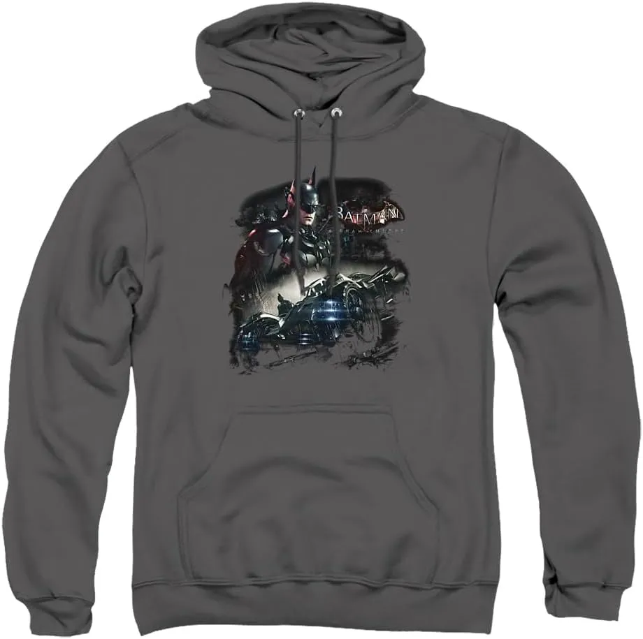 Trevco Batman Arkham Knight Knight Rider Unisex Adult Pull-Over Hoodie
