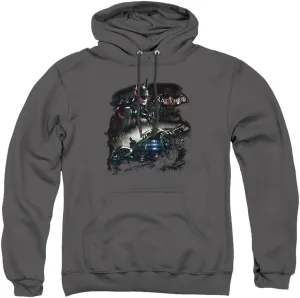 Trevco Batman Arkham Knight Knight Rider Unisex Adult Pull-Over Hoodie