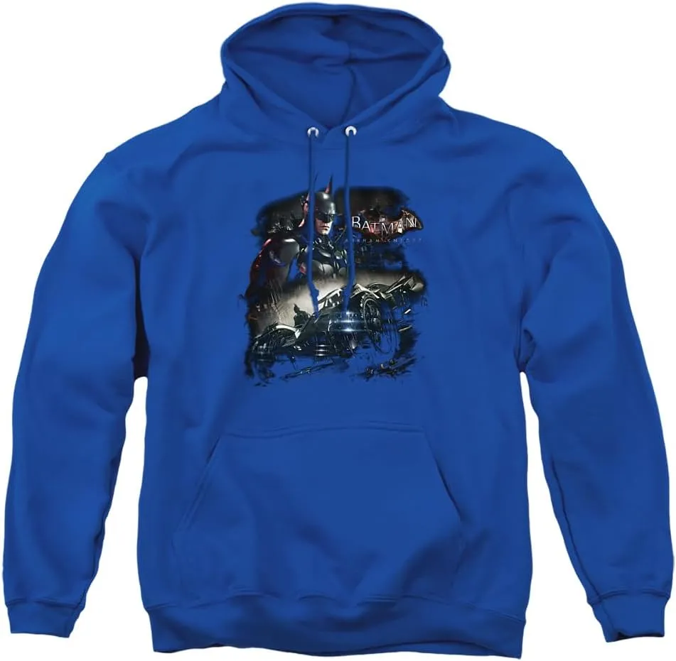 Trevco Batman Arkham Knight Knight Rider Unisex Adult Pull-Over Hoodie