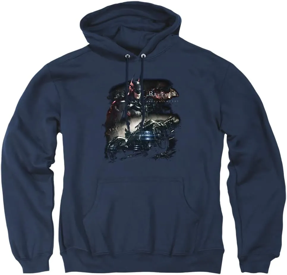 Trevco Batman Arkham Knight Knight Rider Unisex Adult Pull-Over Hoodie