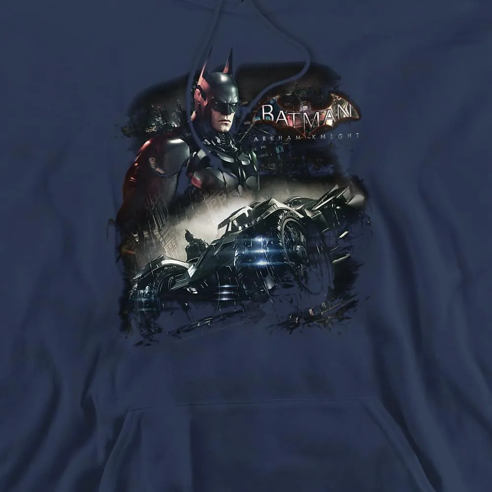 Trevco Batman Arkham Knight Knight Rider Unisex Adult Pull-Over Hoodie