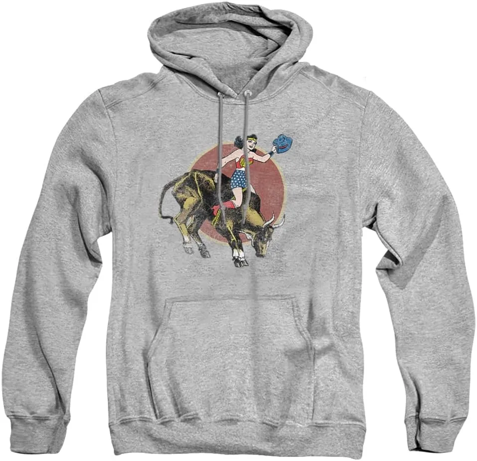 Trevco JLA Bull Rider Unisex Adult Pull-Over Hoodie