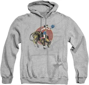 Trevco JLA Bull Rider Unisex Adult Pull-Over Hoodie