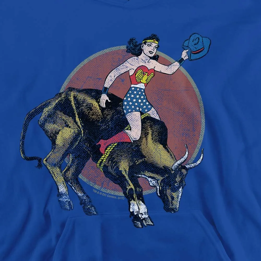 Trevco JLA Bull Rider Unisex Youth Pull-Over Hoodie