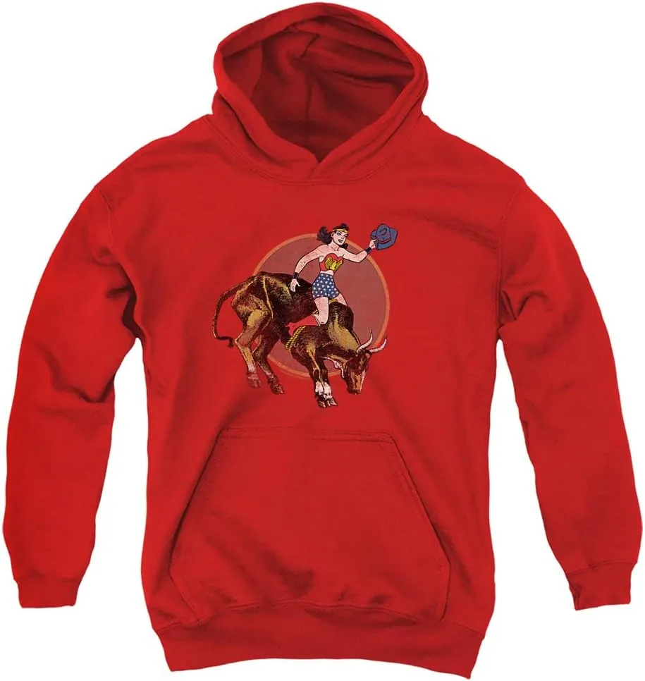 Trevco JLA Bull Rider Unisex Youth Pull-Over Hoodie