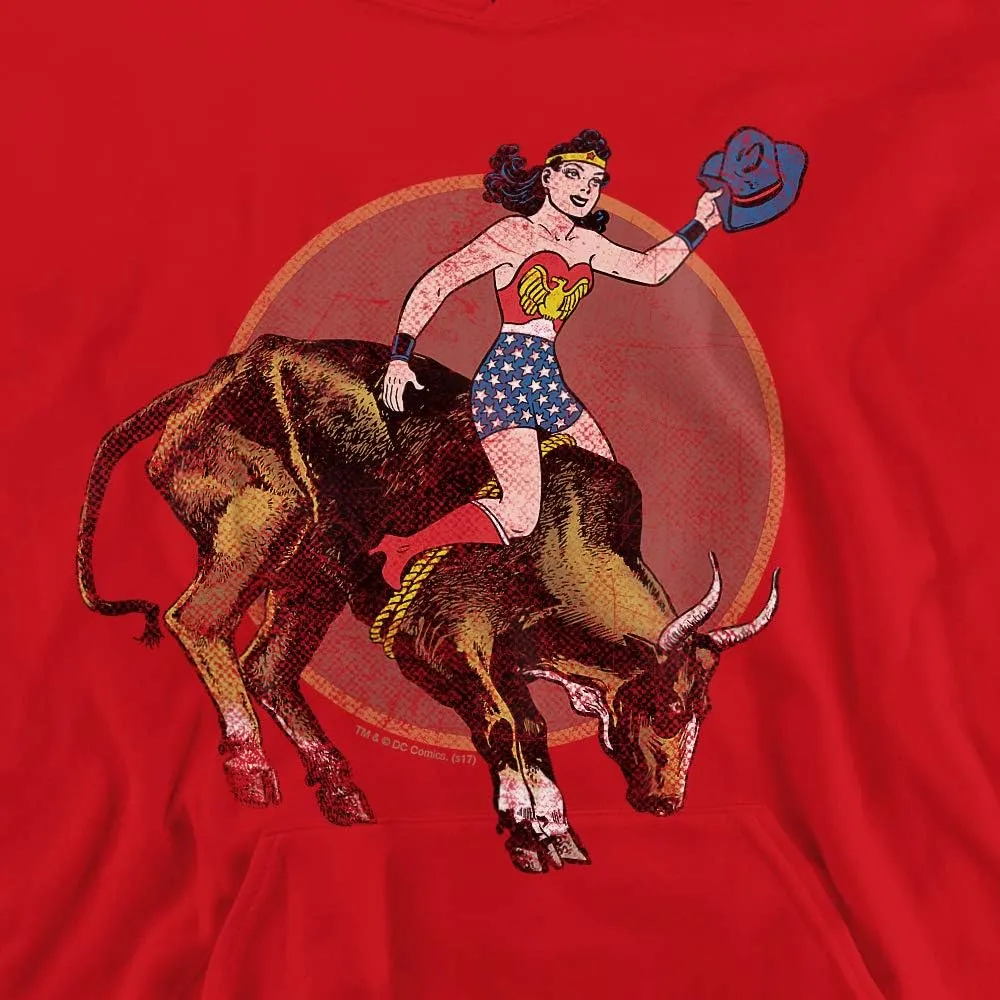 Trevco JLA Bull Rider Unisex Youth Pull-Over Hoodie