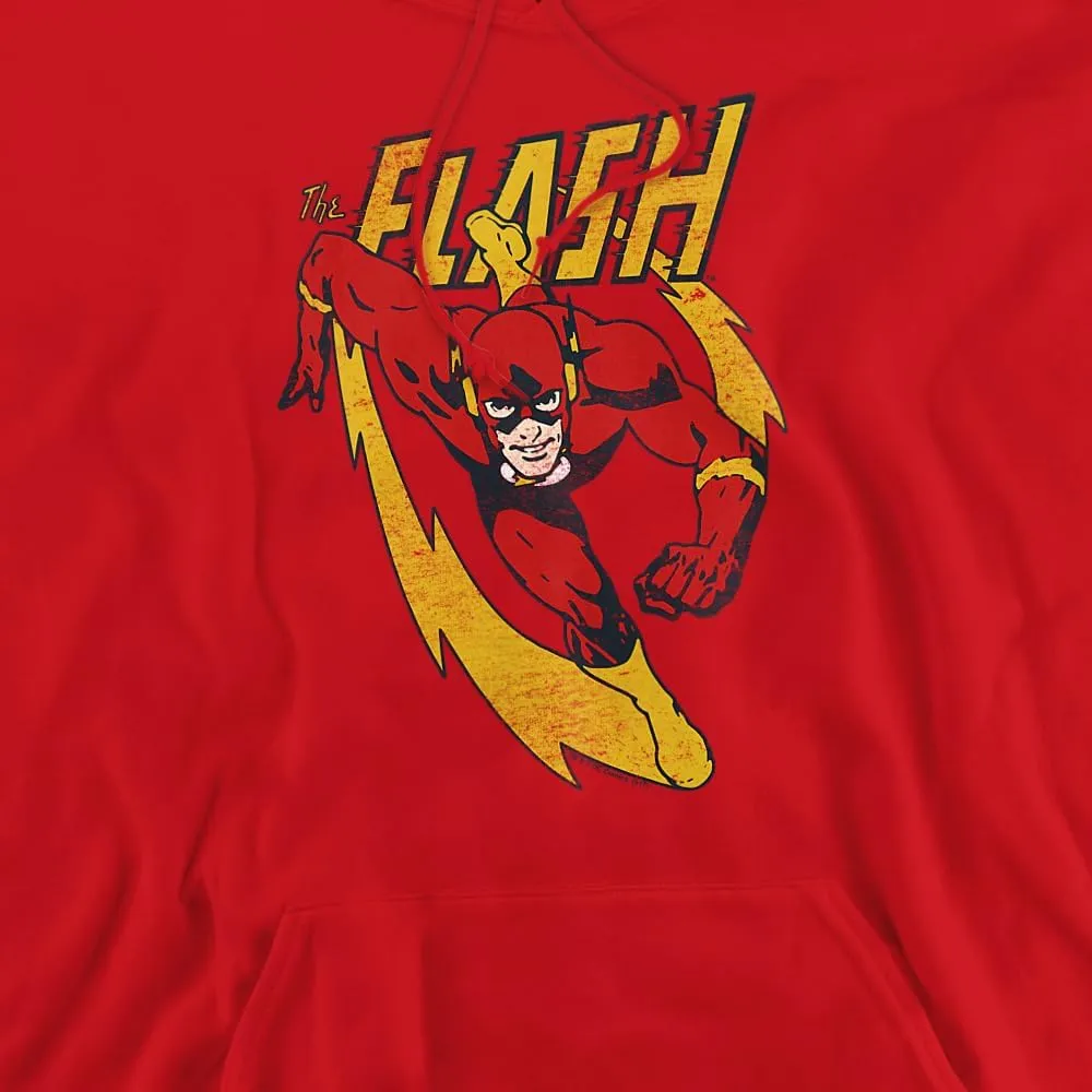 Trevco JLA Lightning Trail Unisex Adult Pull-Over Hoodie