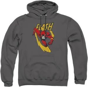 Trevco JLA Lightning Trail Unisex Adult Pull-Over Hoodie