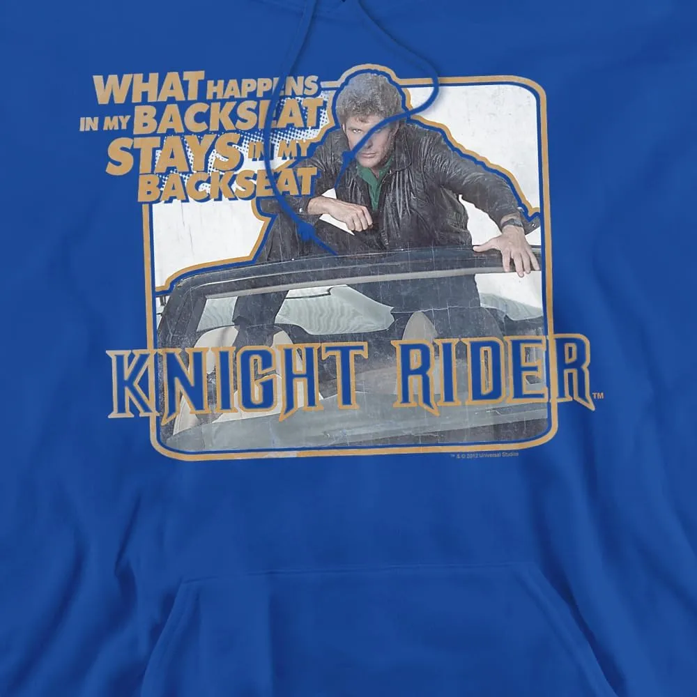 Trevco Knight Rider Back Seat Unisex Adult Pull-Over Hoodie