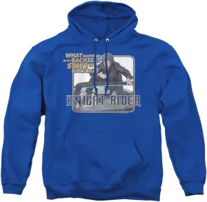 Trevco Knight Rider Back Seat Unisex Adult Pull-Over Hoodie