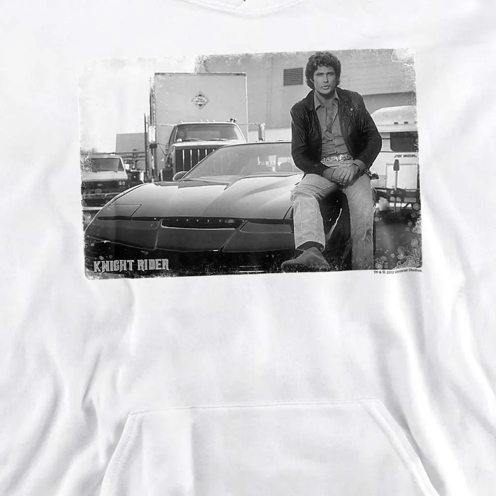 Trevco Knight Rider Black Knight Unisex Youth Pull-Over Hoodie