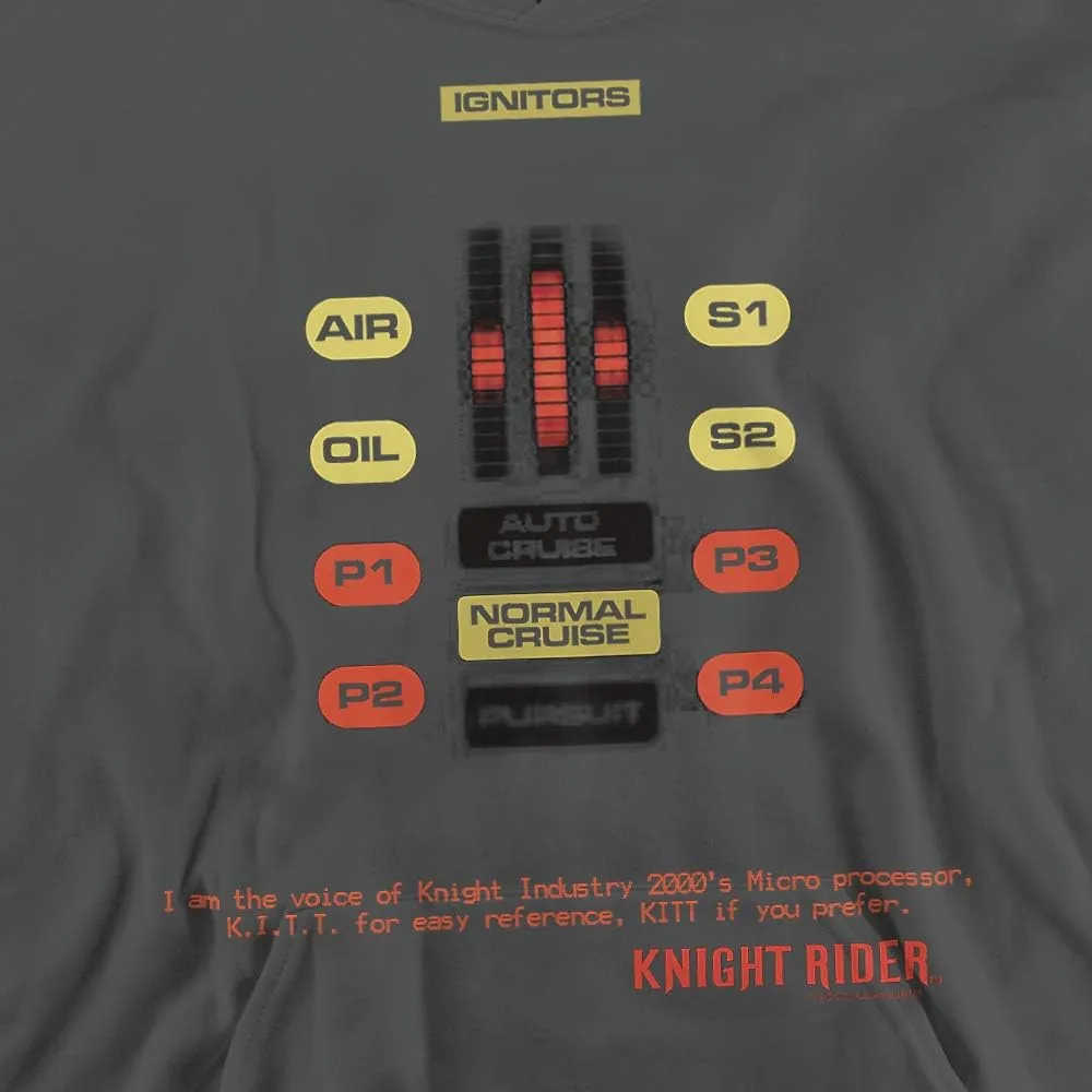 Trevco Knight Rider Kitt Consol Unisex Youth Pull-Over Hoodie