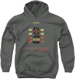 Trevco Knight Rider Kitt Consol Unisex Youth Pull-Over Hoodie