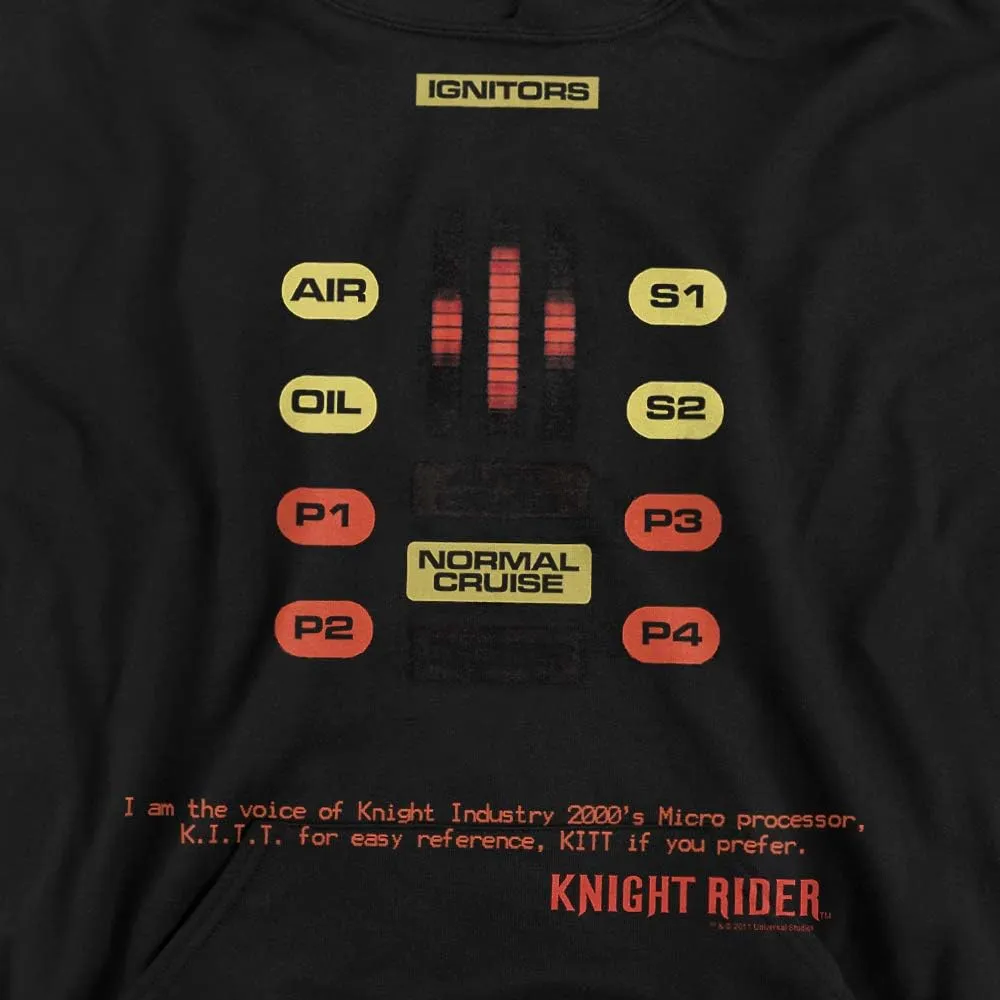 Trevco Knight Rider Kitt Consol Unisex Youth Pull-Over Hoodie