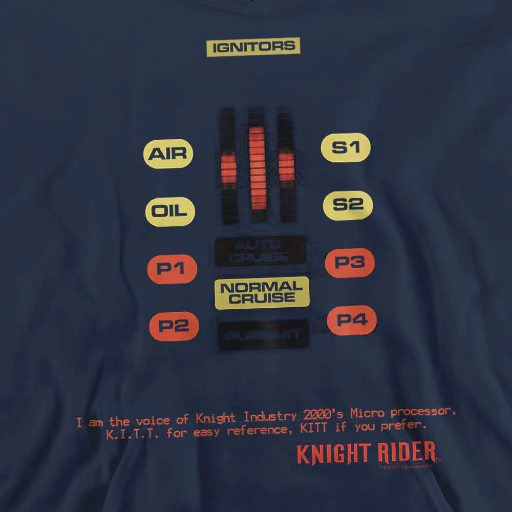 Trevco Knight Rider Kitt Consol Unisex Youth Pull-Over Hoodie