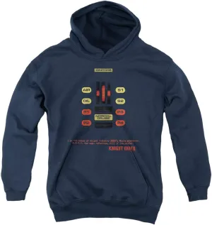 Trevco Knight Rider Kitt Consol Unisex Youth Pull-Over Hoodie