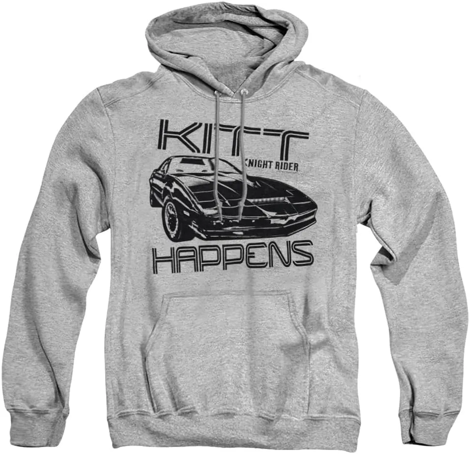 Trevco Knight Rider Kitt Happens Unisex Adult Pull-Over Hoodie