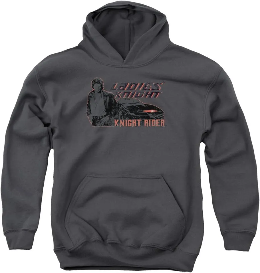 Trevco Knight Rider Ladies Knight Unisex Youth Pull-Over Hoodie