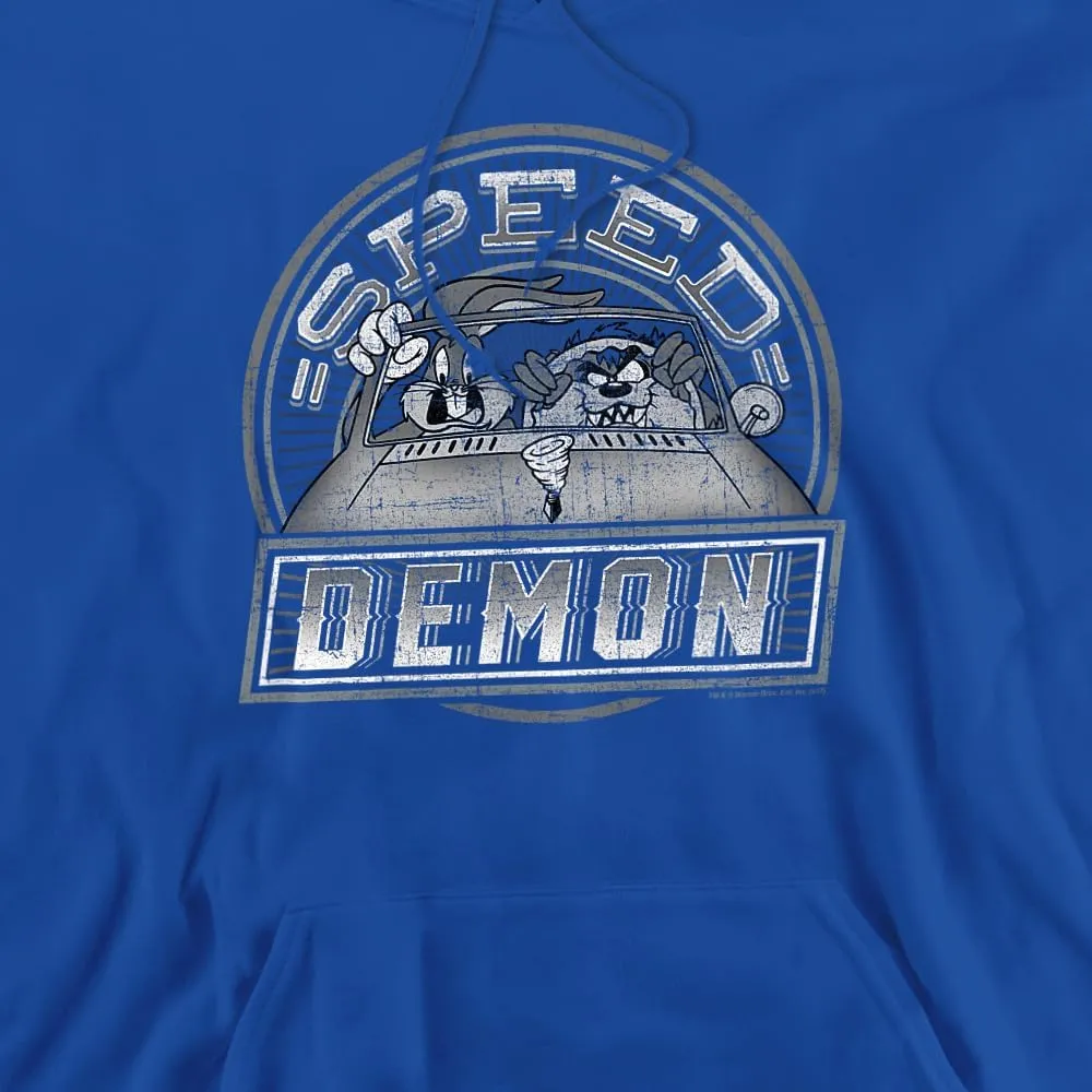 Trevco Looney Tunes Speed Demon Unisex Adult Pull-Over Hoodie