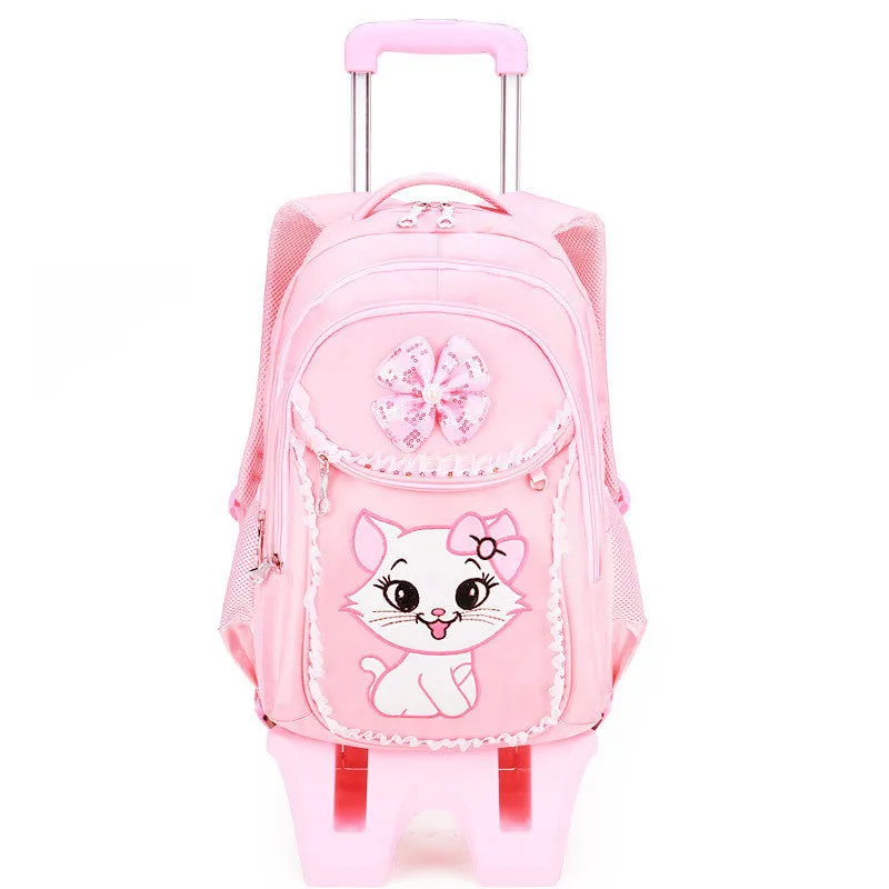 Trolley School Bag, Elementary School Students Children